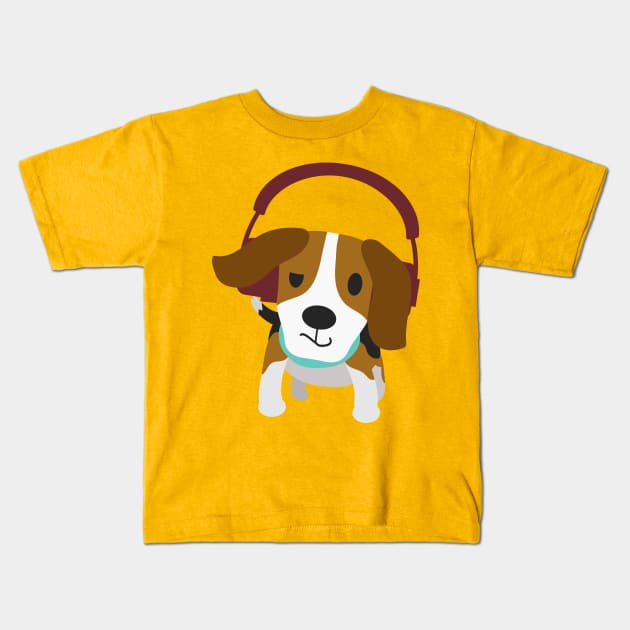 Woof Woof! Kids T-Shirt by designdaking